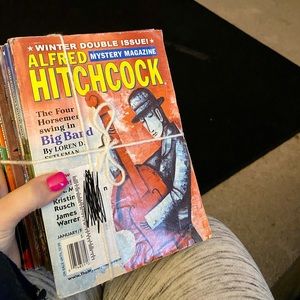 Alfred Hitchcock mystery magazine bundle